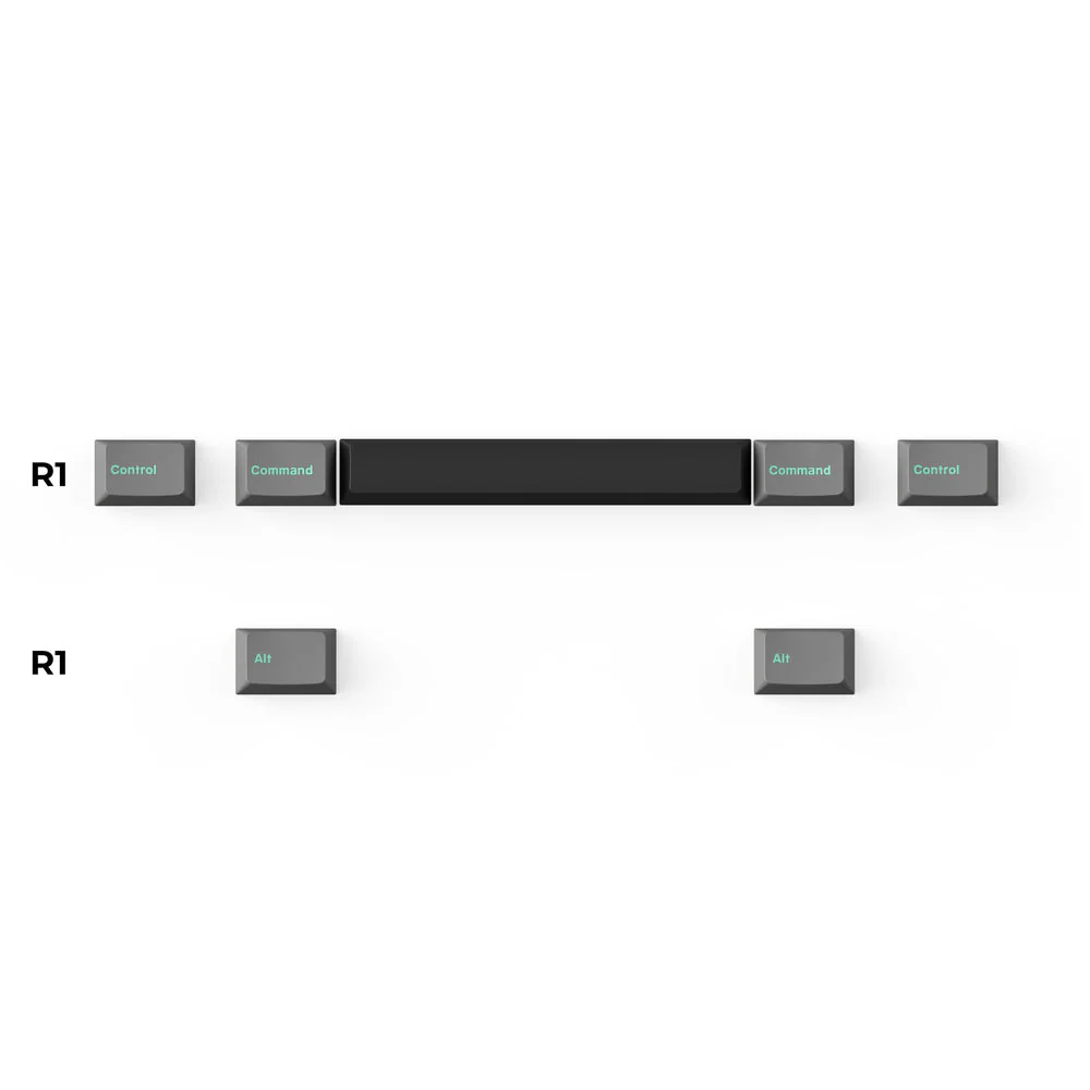 Cherry Profile Double - Shot PBT Full Set Keycaps - Hacker Mint - Image 5