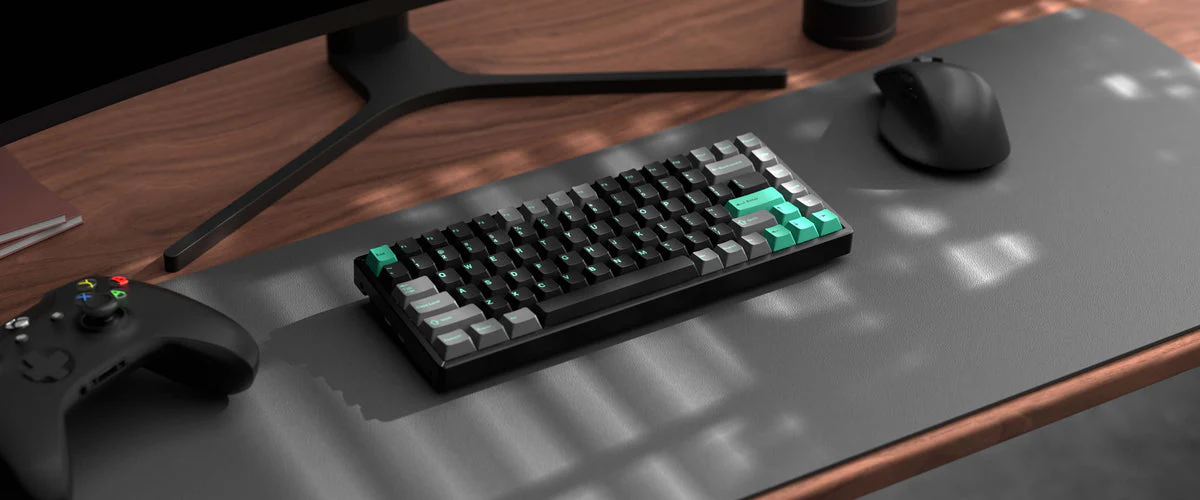 Cherry Profile Double - Shot PBT Full Set Keycaps - Hacker Mint - Image 7