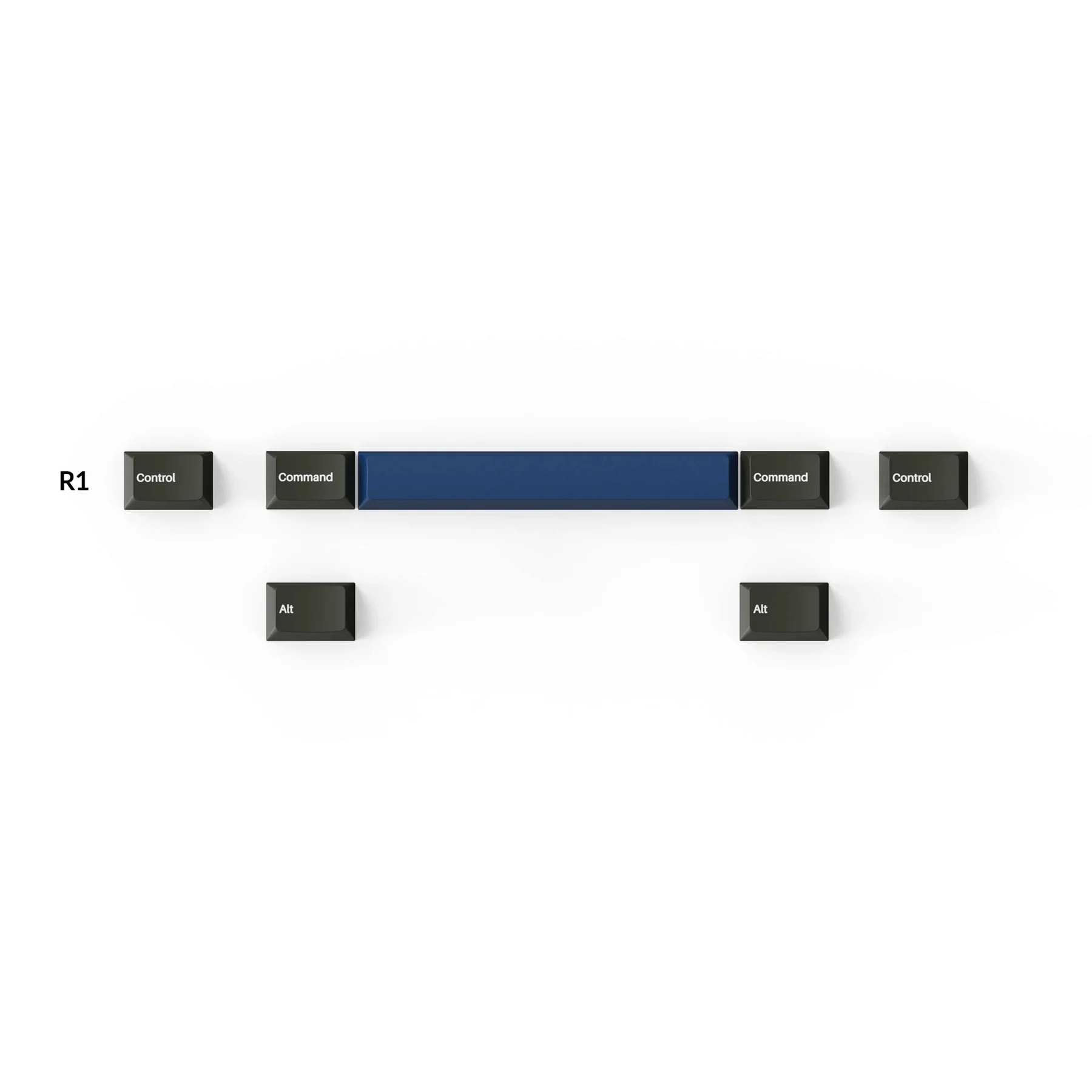 Cherry Profile Double - Shot PBT Full Set Keycaps - Royal - Image 4