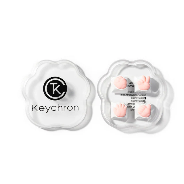 Rock Paper Scissors And Thumbs-Up Artisan Keycap - Image 3