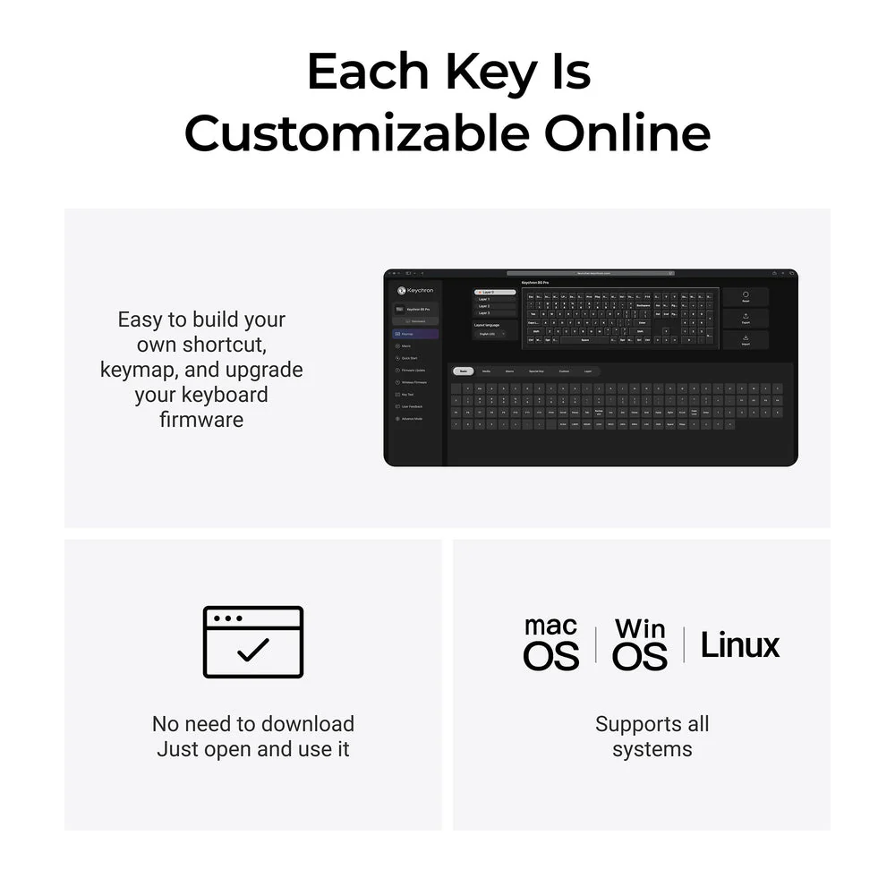 Keychron B5 Pro Ultra-Slim Wireless Keyboard (US ANSI Layout) - Image 6