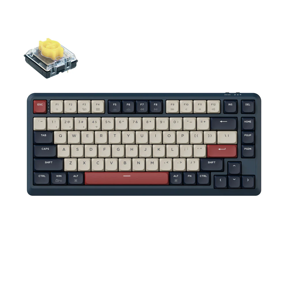 Keychron J1 QMK Wireless Mechanical Keyboard (US ANSI Layout) - Image 9