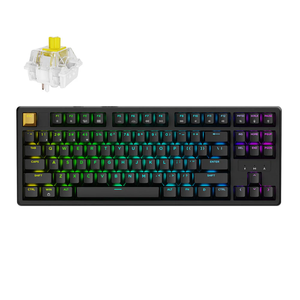 Keychron J4 QMK Wireless Mechanical Keyboard (US ANSI Layout) - Image 3