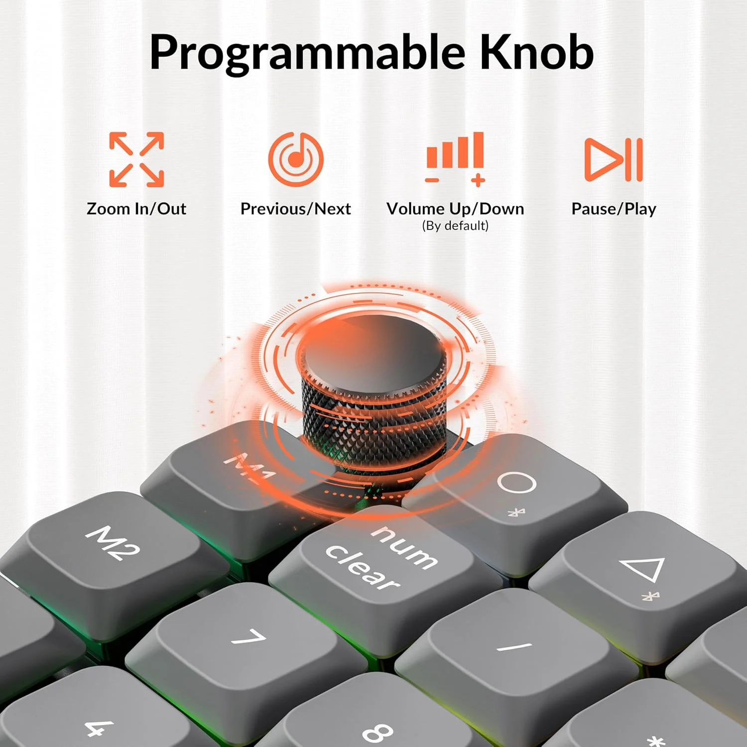 Keychron K0 Max QMK Wireless Custom Number Pad - Image 6