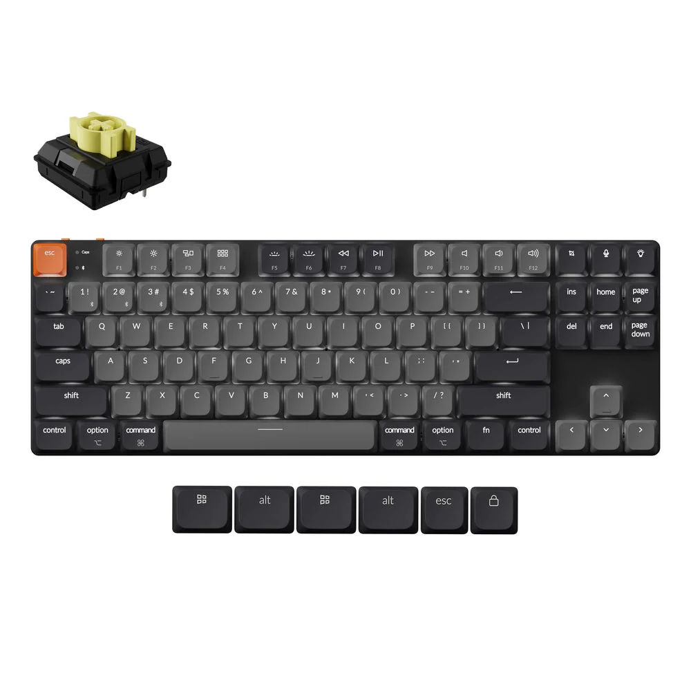 Keychron K1 QMK Wireless Mechanical Keyboard (Version 6) (US ANSI Layout) - Image 3