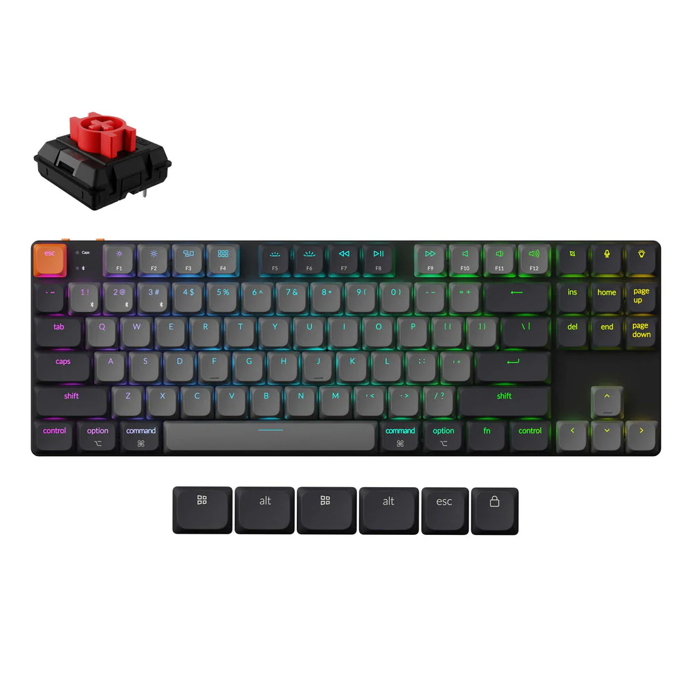 Keychron K1 QMK Wireless Mechanical Keyboard (Version 6) (US ANSI Layout) - Image 4