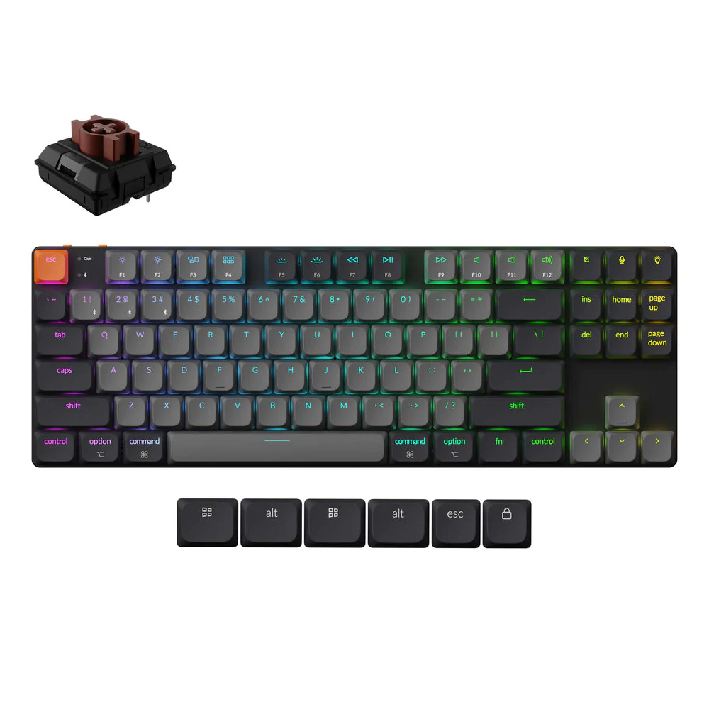 Keychron K1 QMK Wireless Mechanical Keyboard (Version 6) (US ANSI Layout) - Image 5