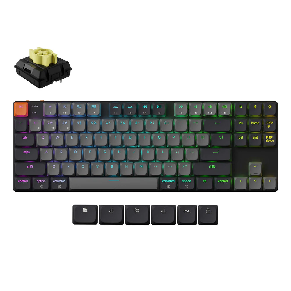Keychron K1 QMK Wireless Mechanical Keyboard (Version 6) (US ANSI Layout) - Image 6