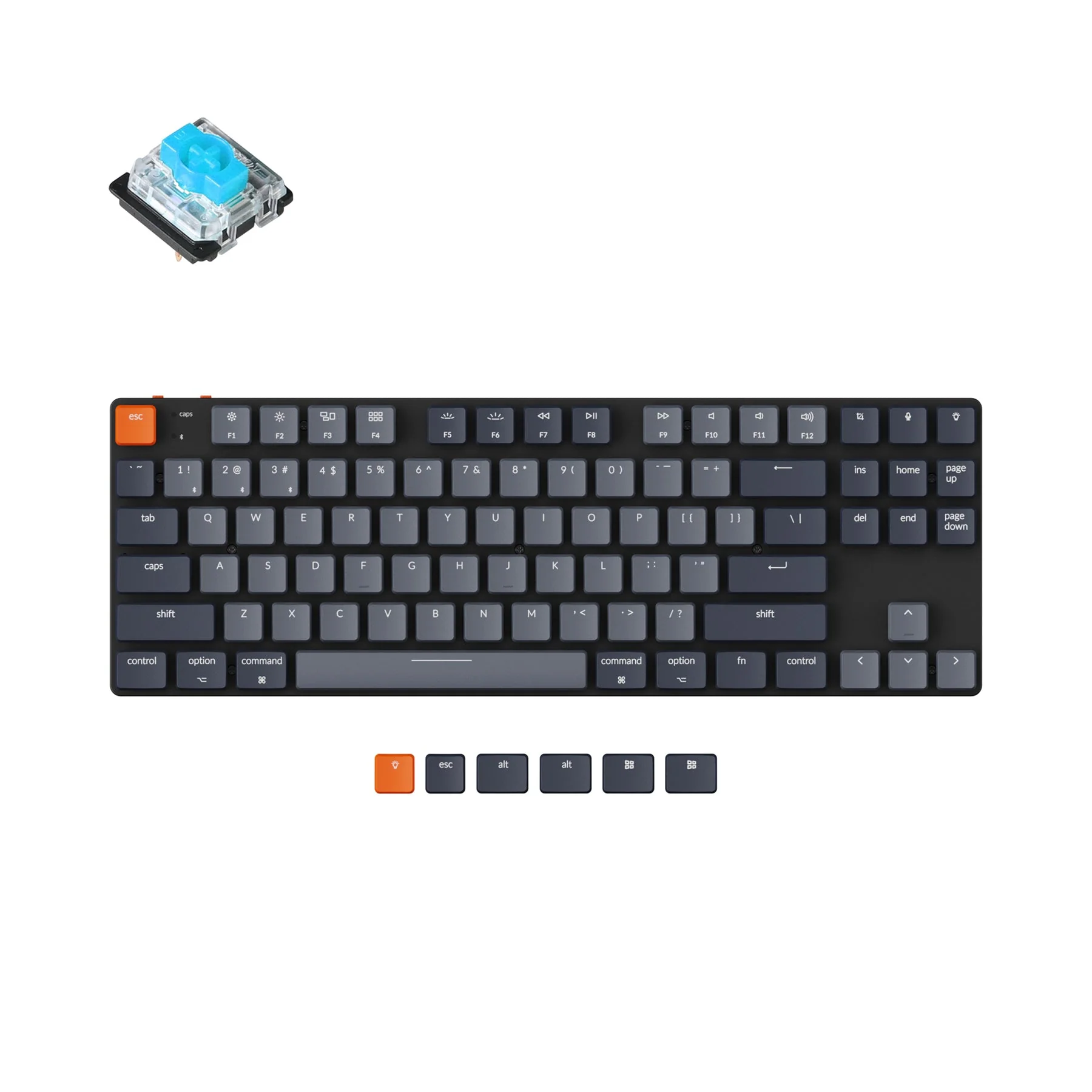 Keychron K1 SE Wireless Mechanical Keyboard (Version 5) (US ANSI Layout) - Image 10