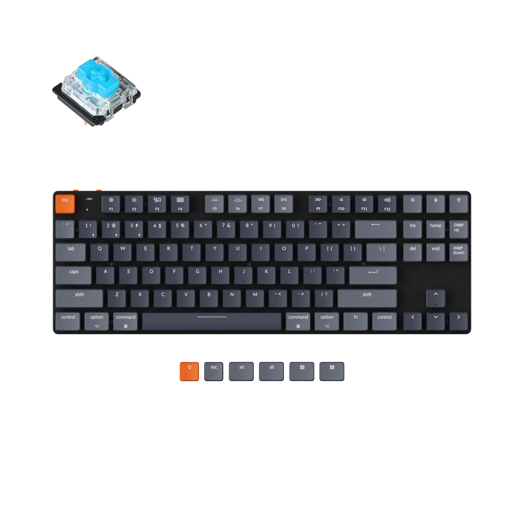 Keychron K1 SE Wireless Mechanical Keyboard (Version 5) (US ANSI Layout) - Image 12