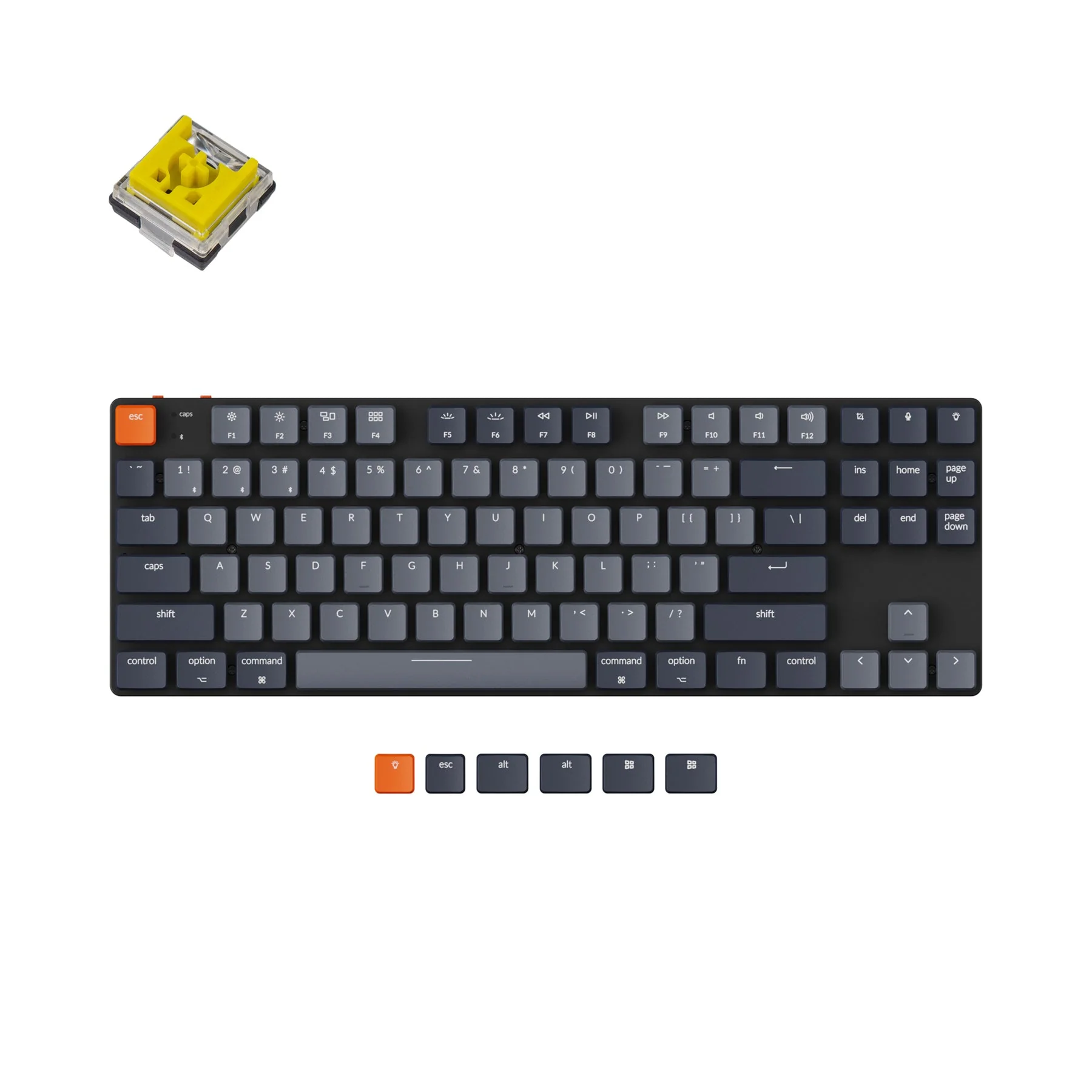 Keychron K1 SE Wireless Mechanical Keyboard (Version 5) (US ANSI Layout) - Image 7