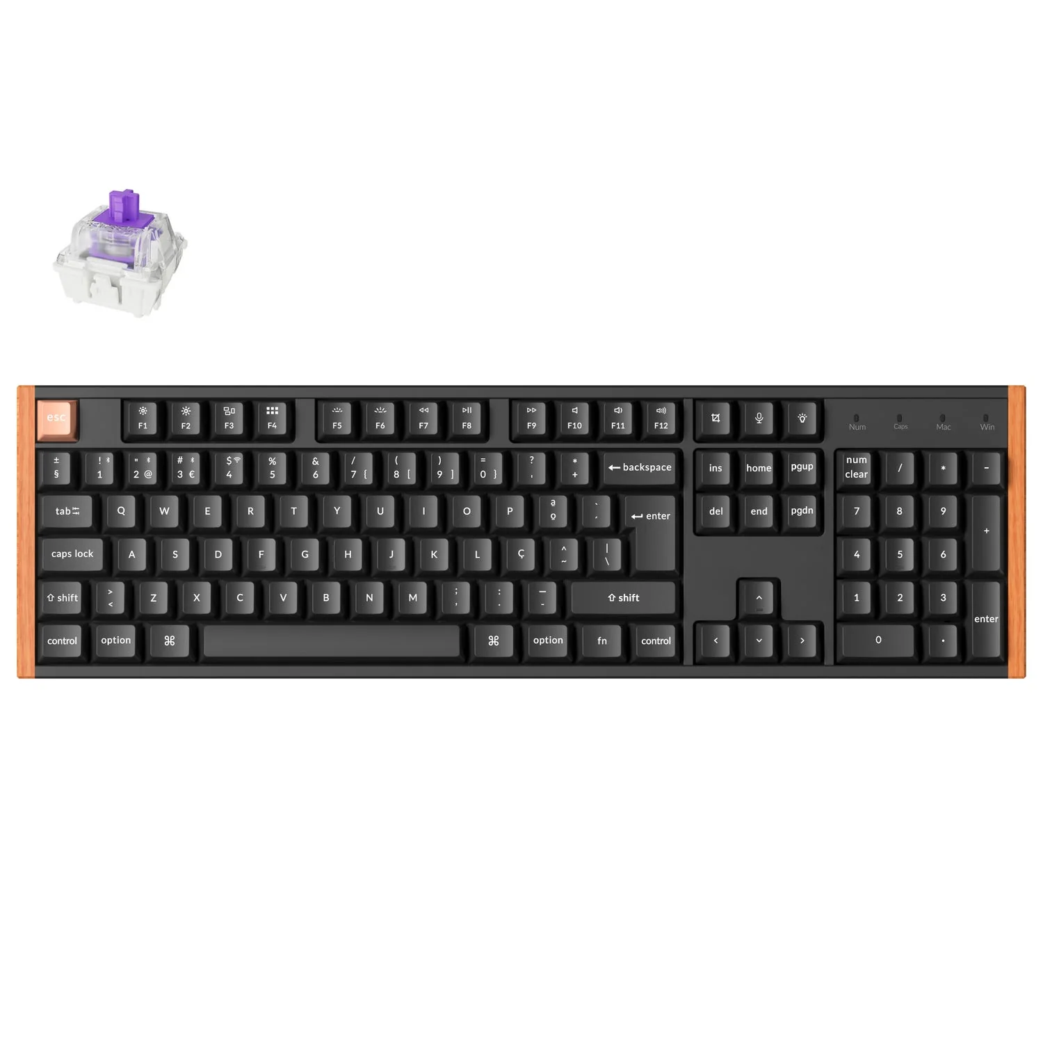 Keychron K10 HE Wireless Magnetic Switch Custom Keyboard ISO Layout Collection - Image 10