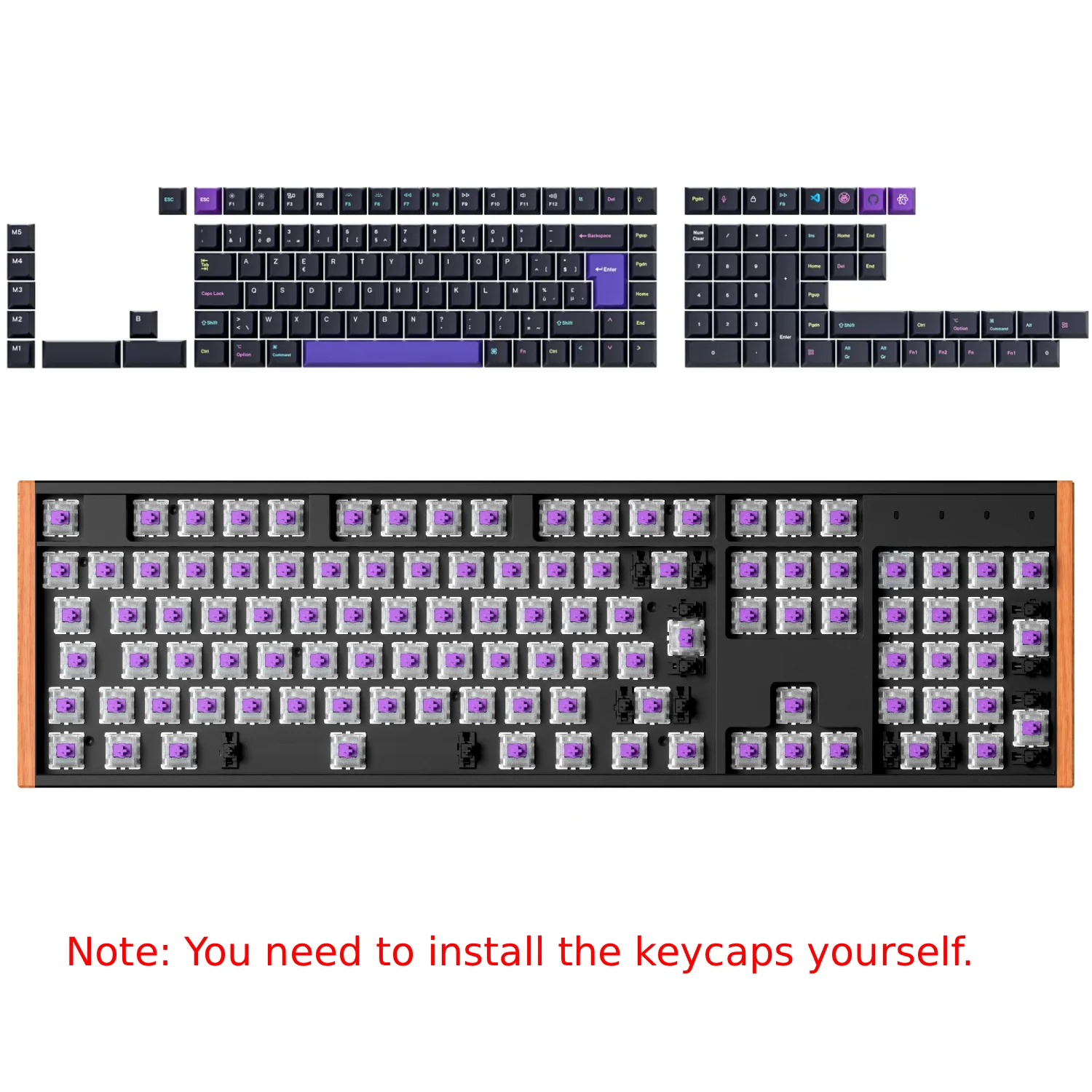 Keychron K10 HE Wireless Magnetic Switch Custom Keyboard ISO Layout Collection - Image 16
