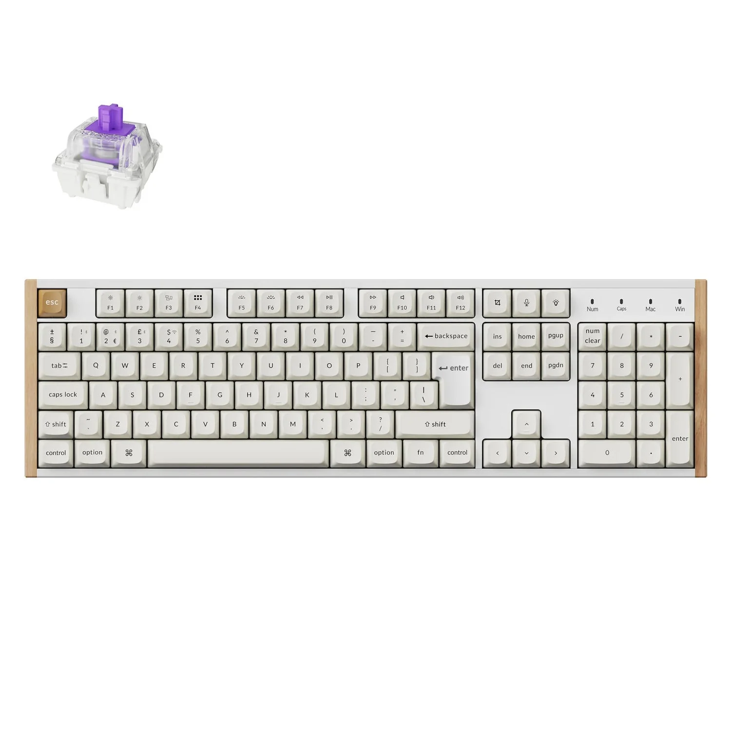 Keychron K10 HE Wireless Magnetic Switch Custom Keyboard ISO Layout Collection - Image 7