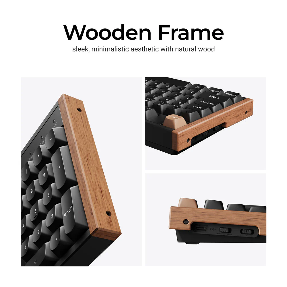 Keychron K10 HE Wireless Magnetic Switch Custom Keyboard (US ANSI Layout) - Image 9