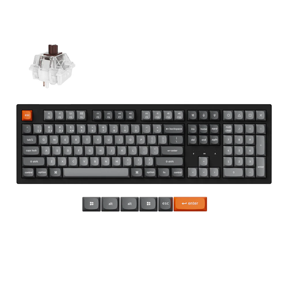 Keychron K10 Max QMK Wireless Mechanical Keyboard (US ANSI Layout) - Image 10