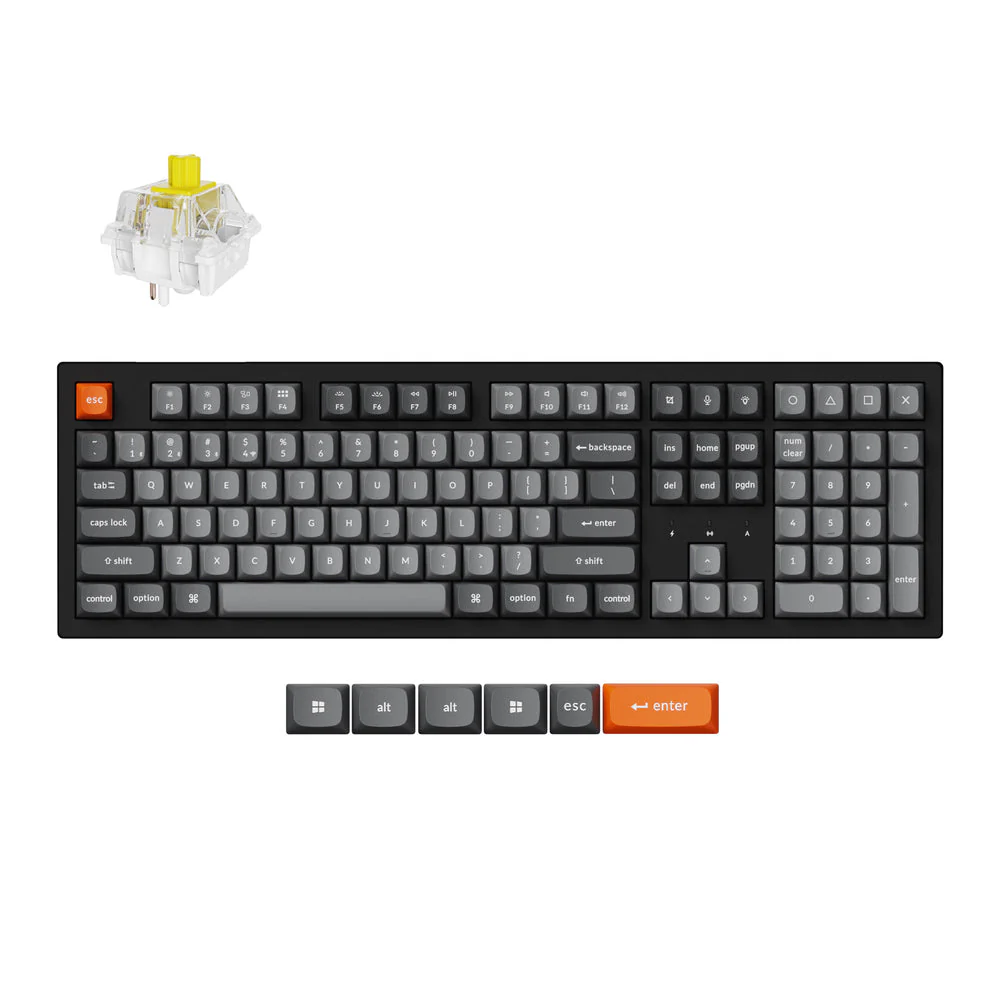 Keychron K10 Max QMK Wireless Mechanical Keyboard (US ANSI Layout) - Image 11