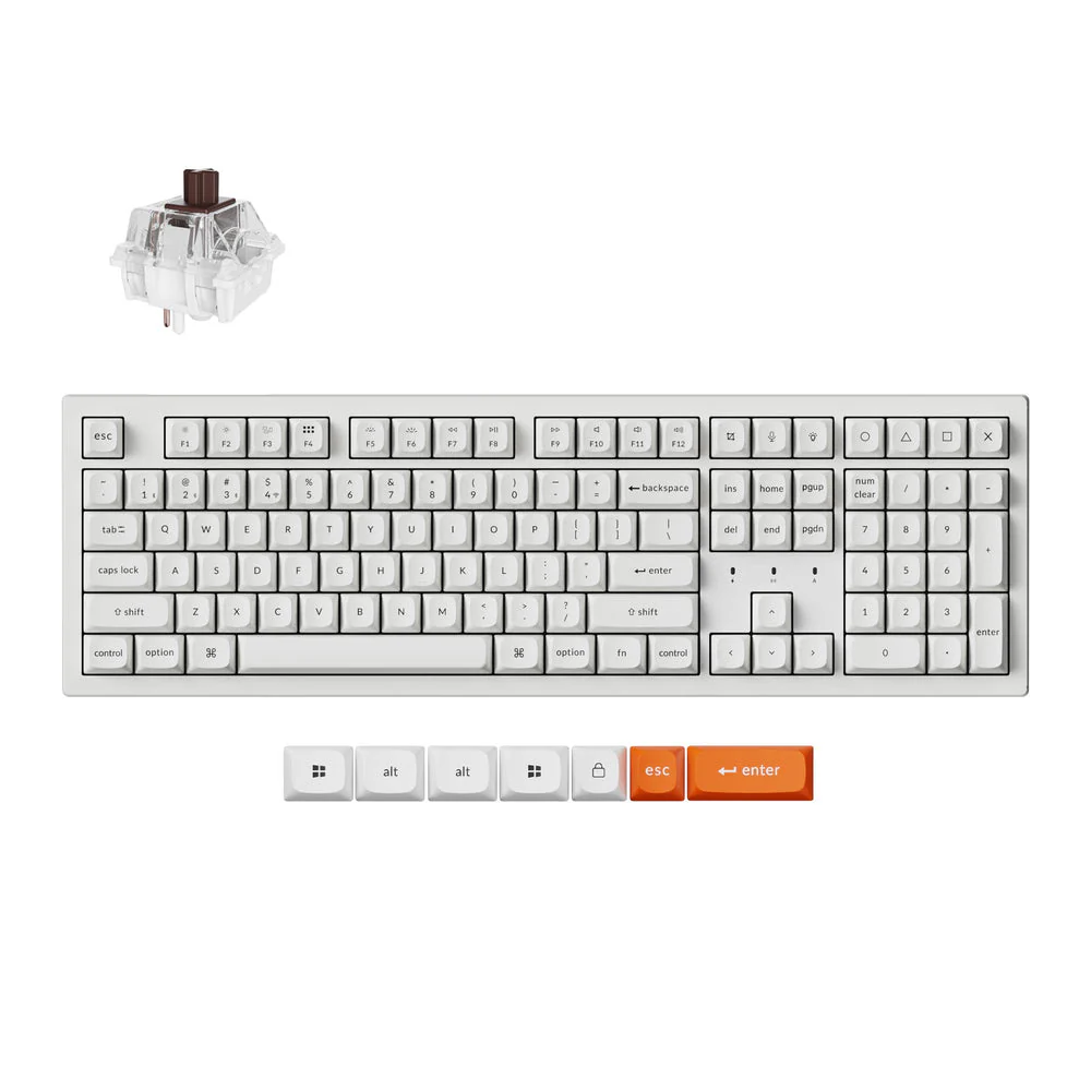 Keychron K10 Max QMK Wireless Mechanical Keyboard (US ANSI Layout) - Image 12