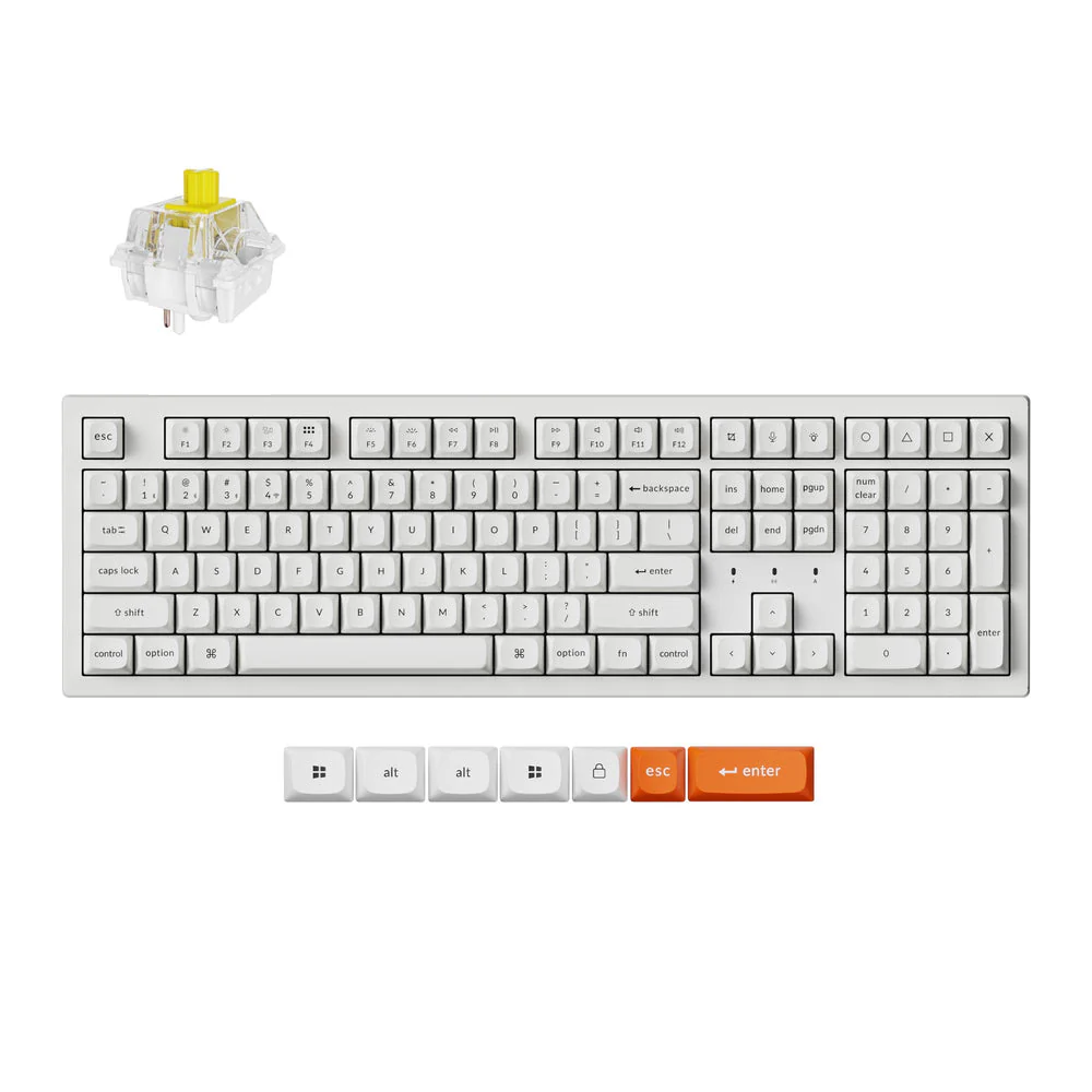Keychron K10 Max QMK Wireless Mechanical Keyboard (US ANSI Layout) - Image 13