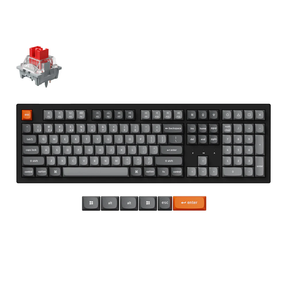 Keychron K10 Max QMK Wireless Mechanical Keyboard (US ANSI Layout) - Image 14