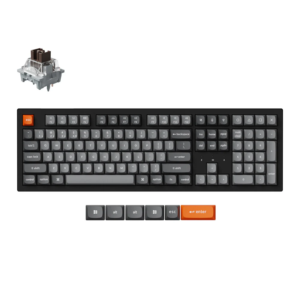 Keychron K10 Max QMK Wireless Mechanical Keyboard (US ANSI Layout) - Image 15