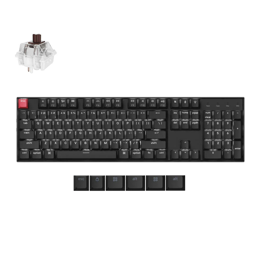 Keychron K10 QMK Wireless Mechanical Keyboard (Version 2) (US ANSI Layout) - Image 3