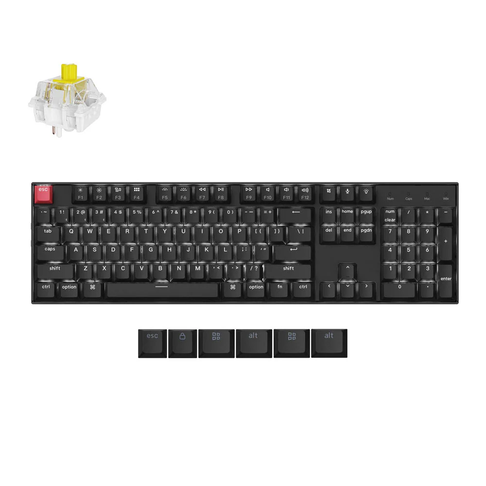 Keychron K10 QMK Wireless Mechanical Keyboard (Version 2) (US ANSI Layout) - Image 4