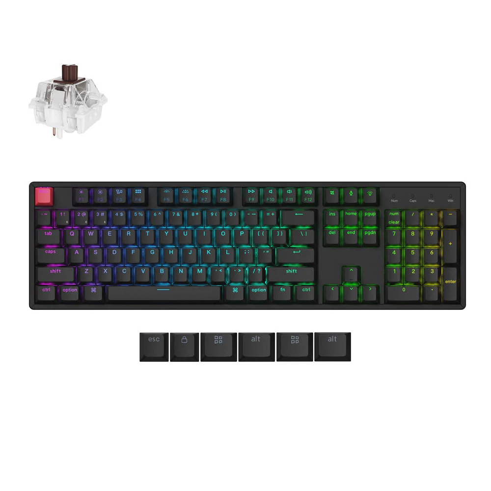 Keychron K10 QMK Wireless Mechanical Keyboard (Version 2) (US ANSI Layout) - Image 8