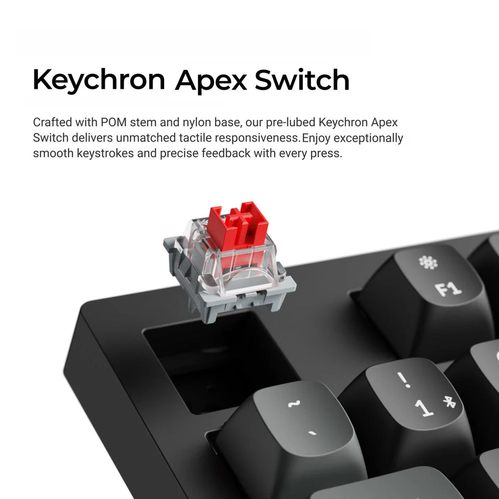 Keychron K10 Ultra 8K Wireless Custom Mechanical Keyboard ISO Layout Collection - Image 3