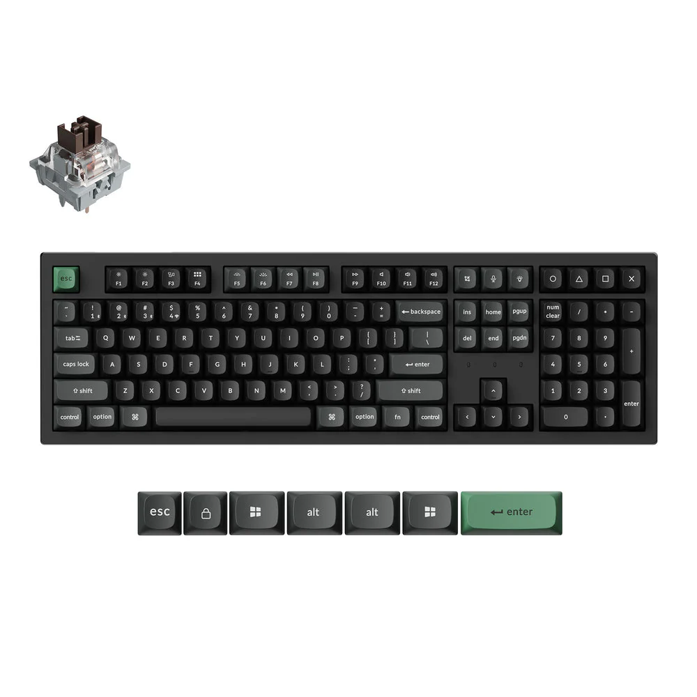 Keychron K10 Ultra 8K Wireless Custom Mechanical Keyboard (US ANSI Layout) - Image 9