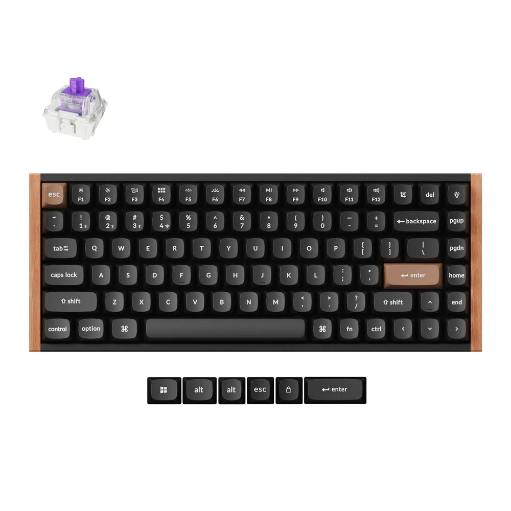 Keychron K2 HE Wireless Magnetic Switch Custom Keyboard (US ANSI Layout) - Image 7