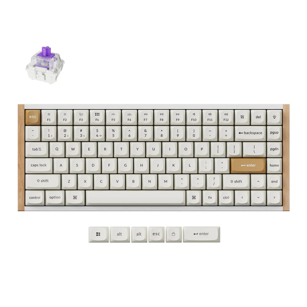 Keychron K2 HE Wireless Magnetic Switch Custom Keyboard (US ANSI Layout) - Image 8