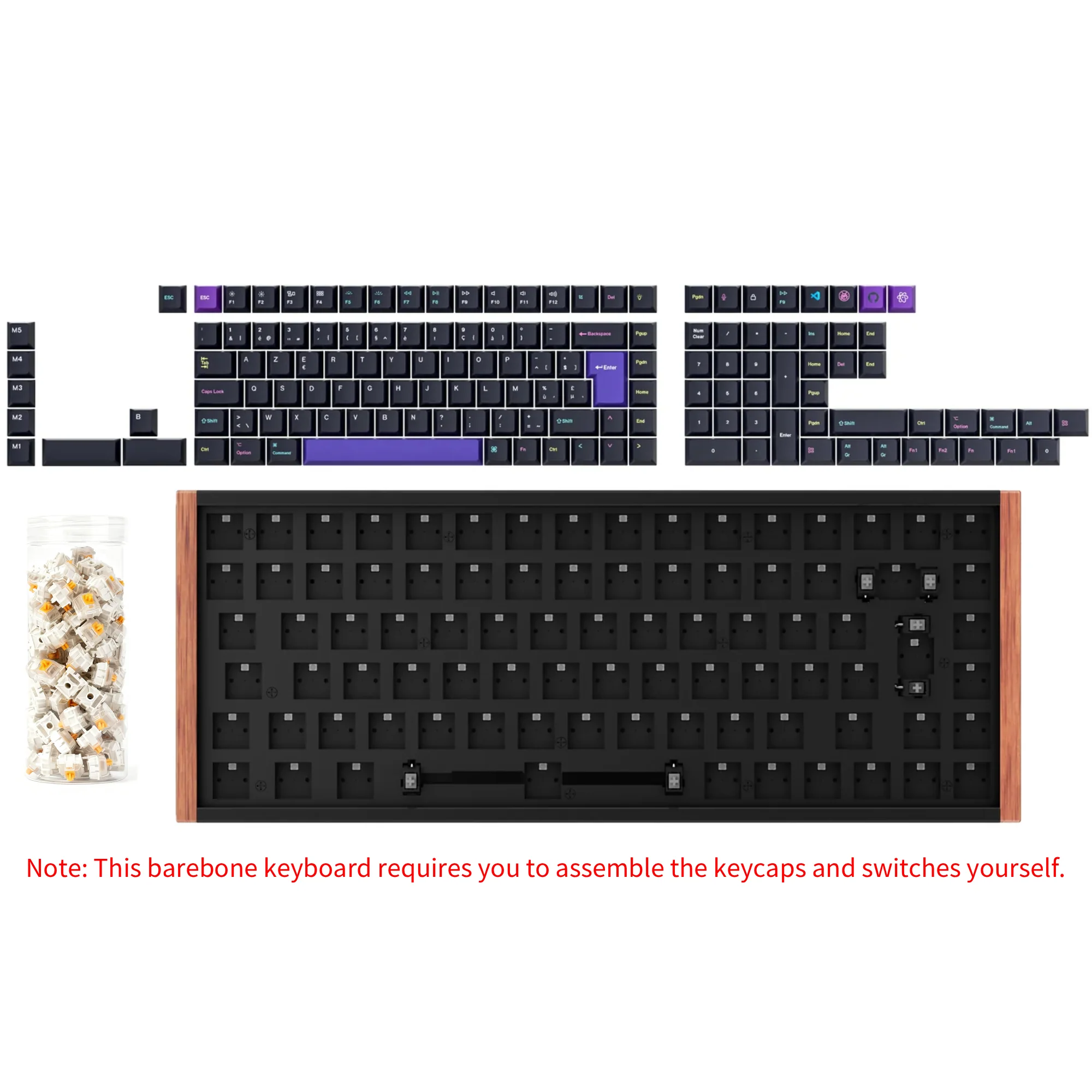 Keychron K2 HE Wireless Magnetic Switch Custom Keyboard ISO Layout Collection - Image 14