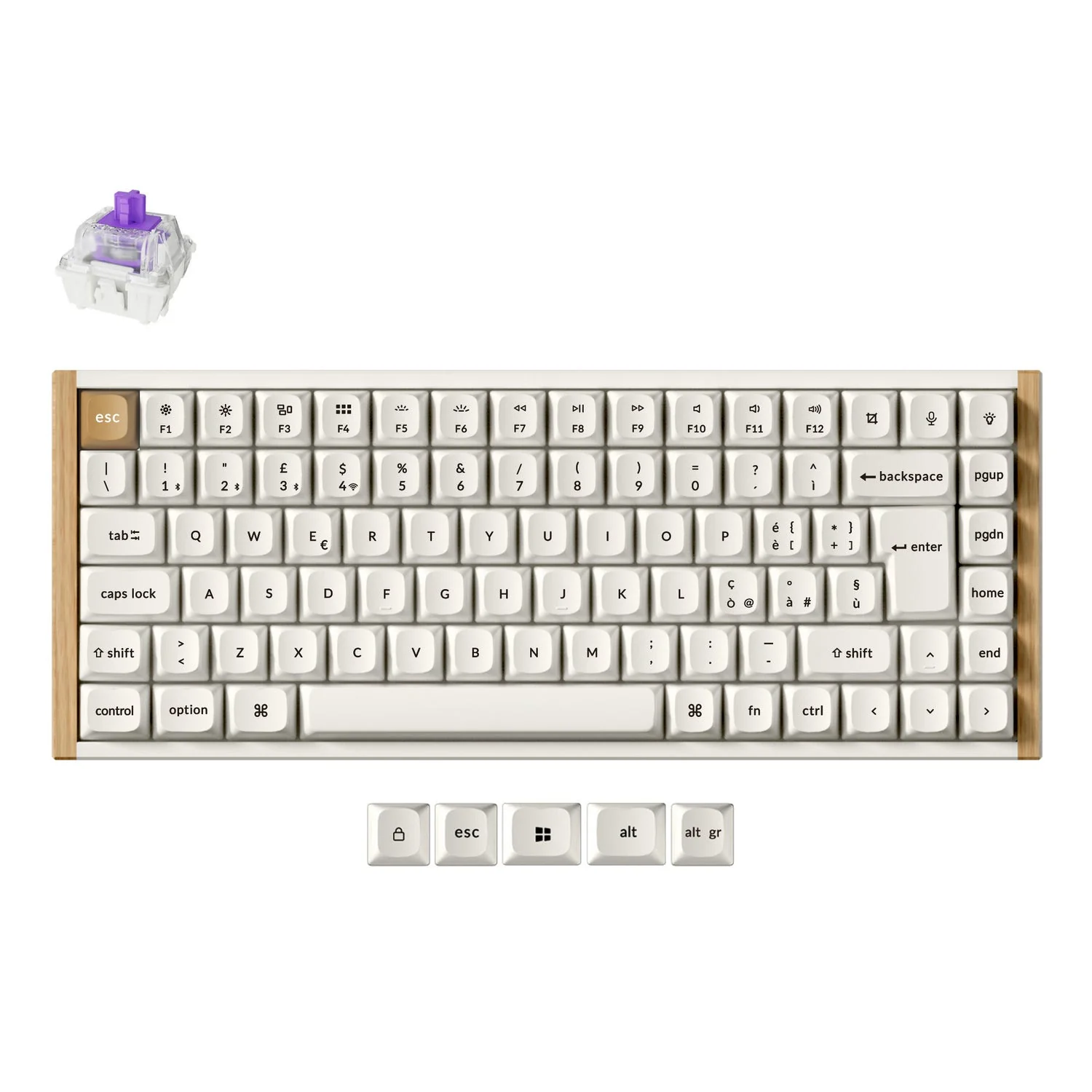 Keychron K2 HE Wireless Magnetic Switch Custom Keyboard ISO Layout Collection - Image 19