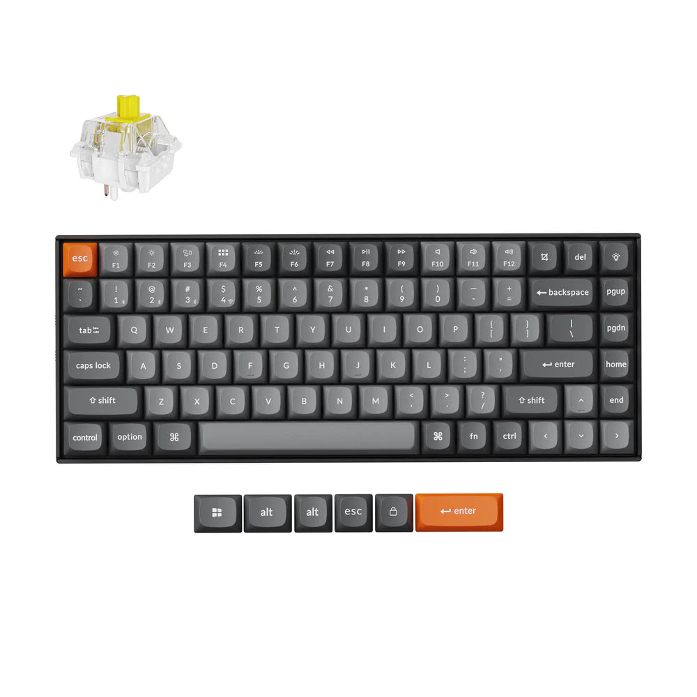 Keychron K2 Max QMK Wireless Mechanical Keyboard (US ANSI Layout) - Image 6