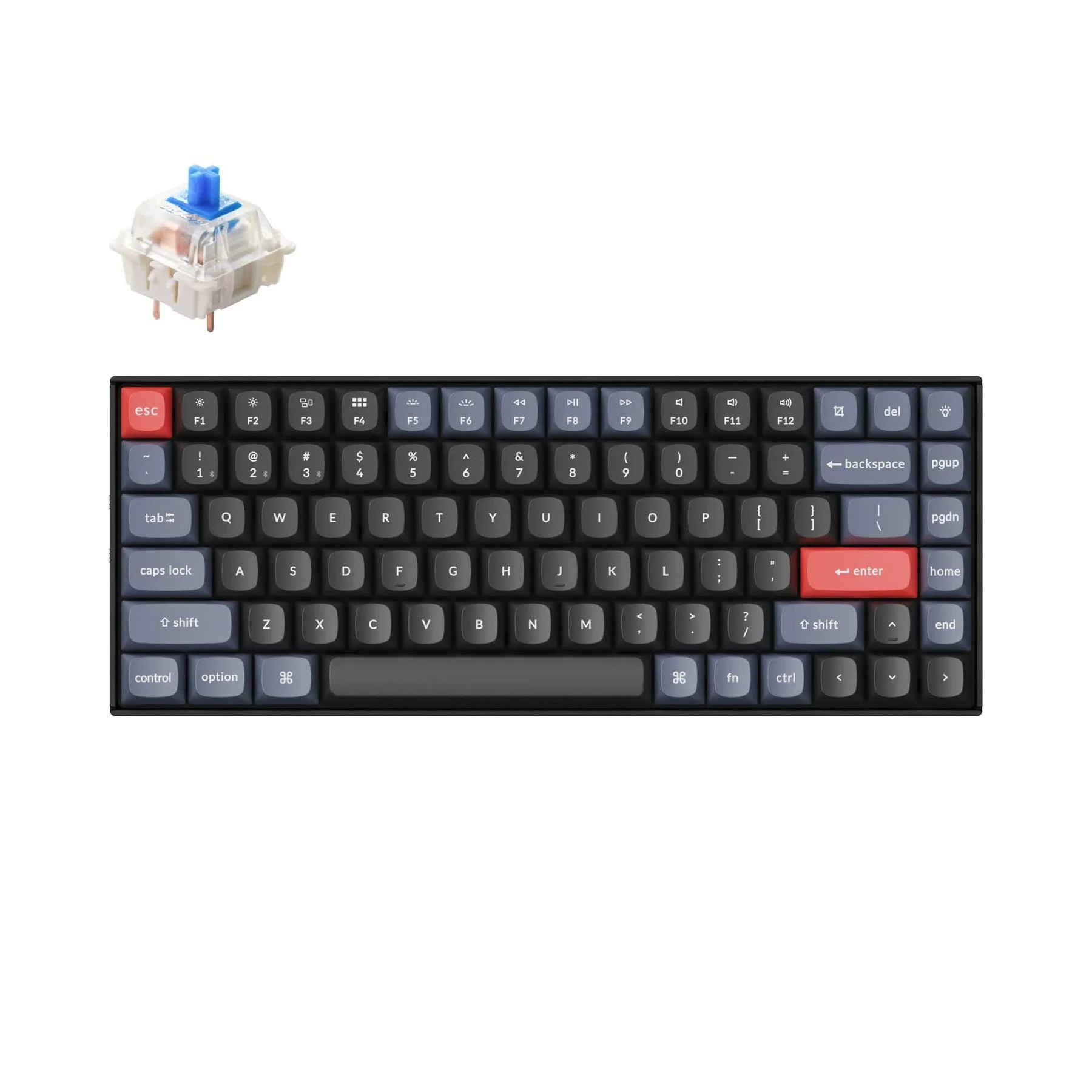 Keychron K2 Pro QMK/VIA Wireless Mechanical Keyboard (US ANSI Layout) - Image 2