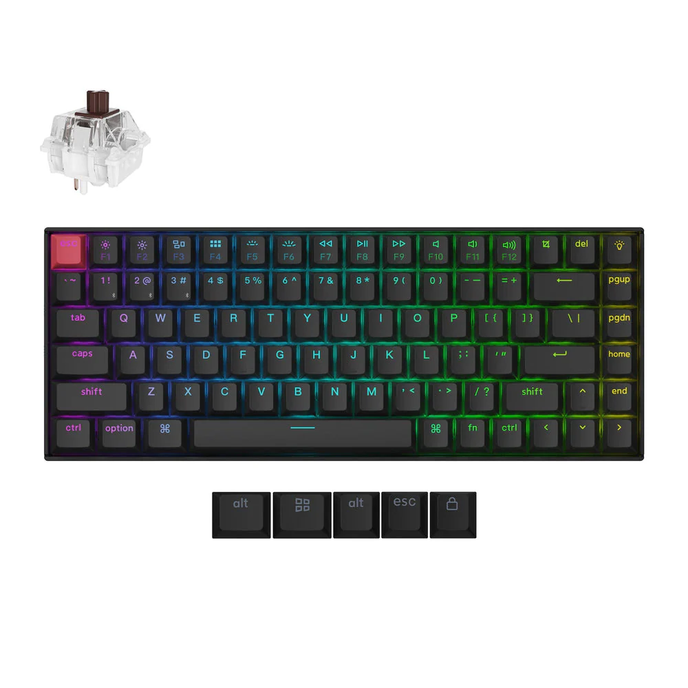 Keychron K2 QMK Wireless Mechanical Keyboard (Version 3) (US ANSI Layout) - Image 2