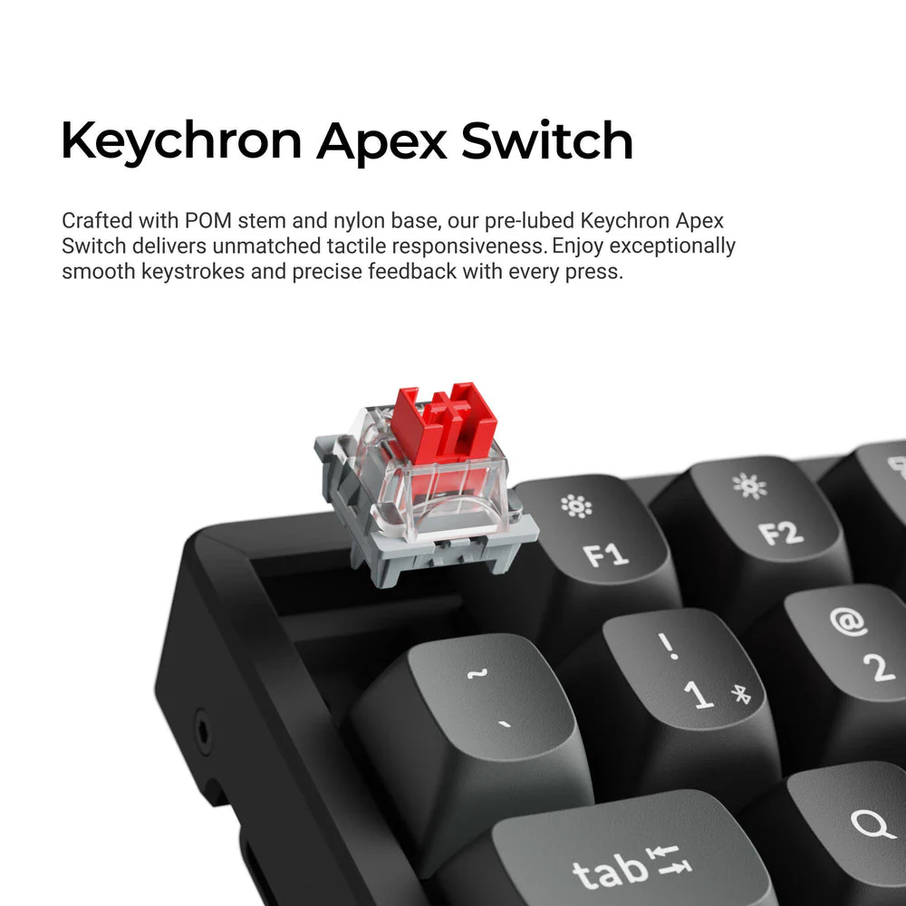 Keychron K2 Ultra 8K Wireless Custom Mechanical Keyboard (US ANSI Layout) - Image 5