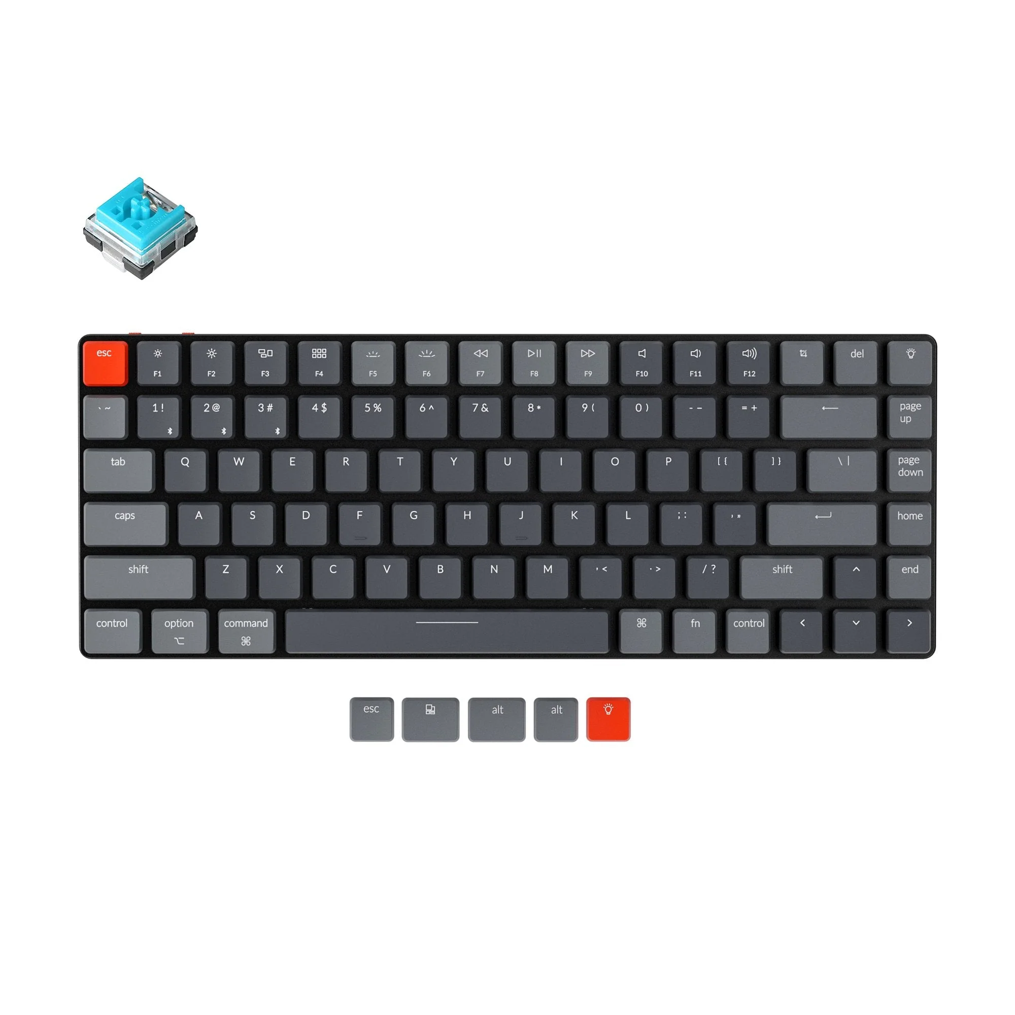 Keychron K3 Ultra-slim Wireless Mechanical Keyboard - Version 2 (US ANSI Layout) - Image 11
