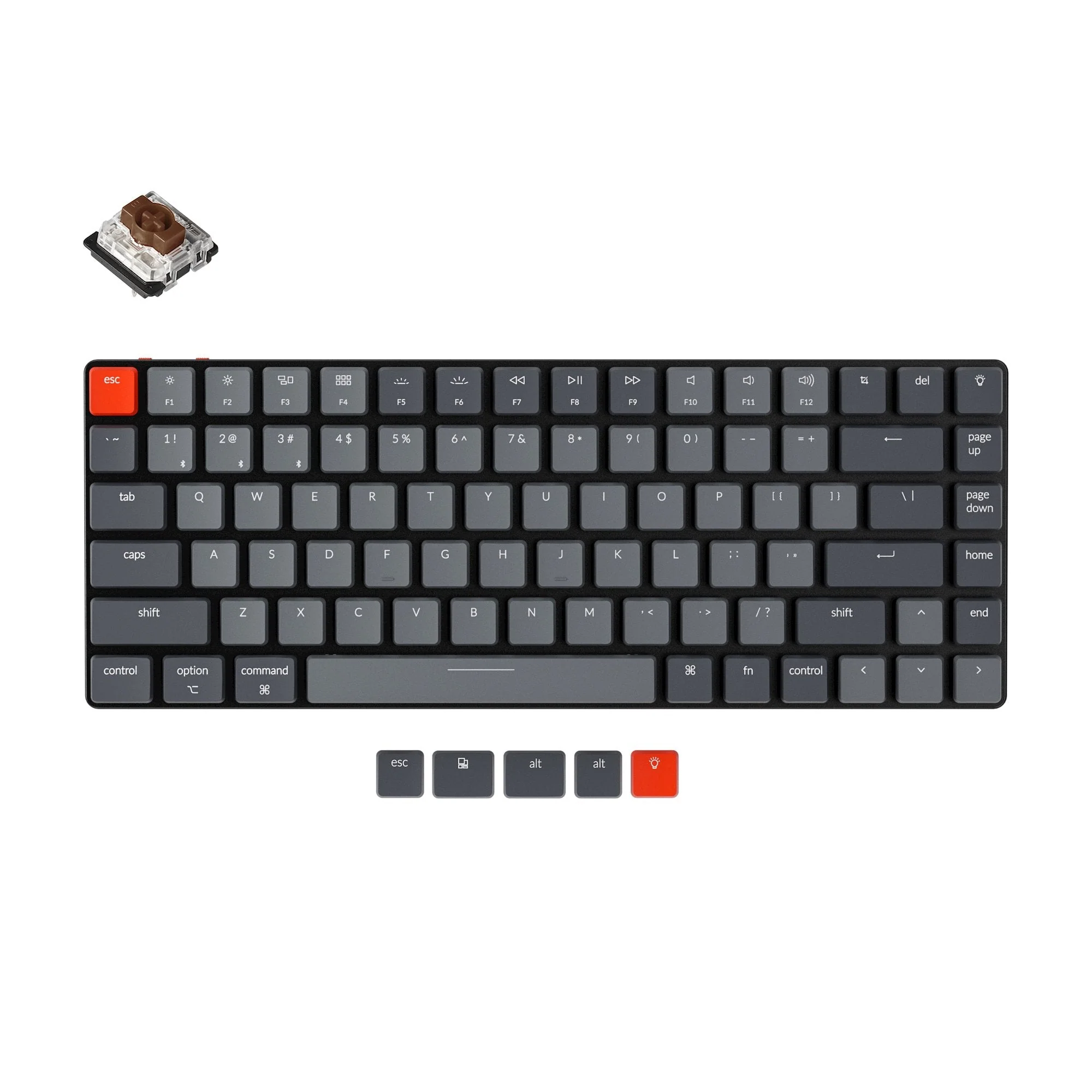 Keychron K3 Ultra-slim Wireless Mechanical Keyboard - Version 2 (US ANSI Layout) - Image 3