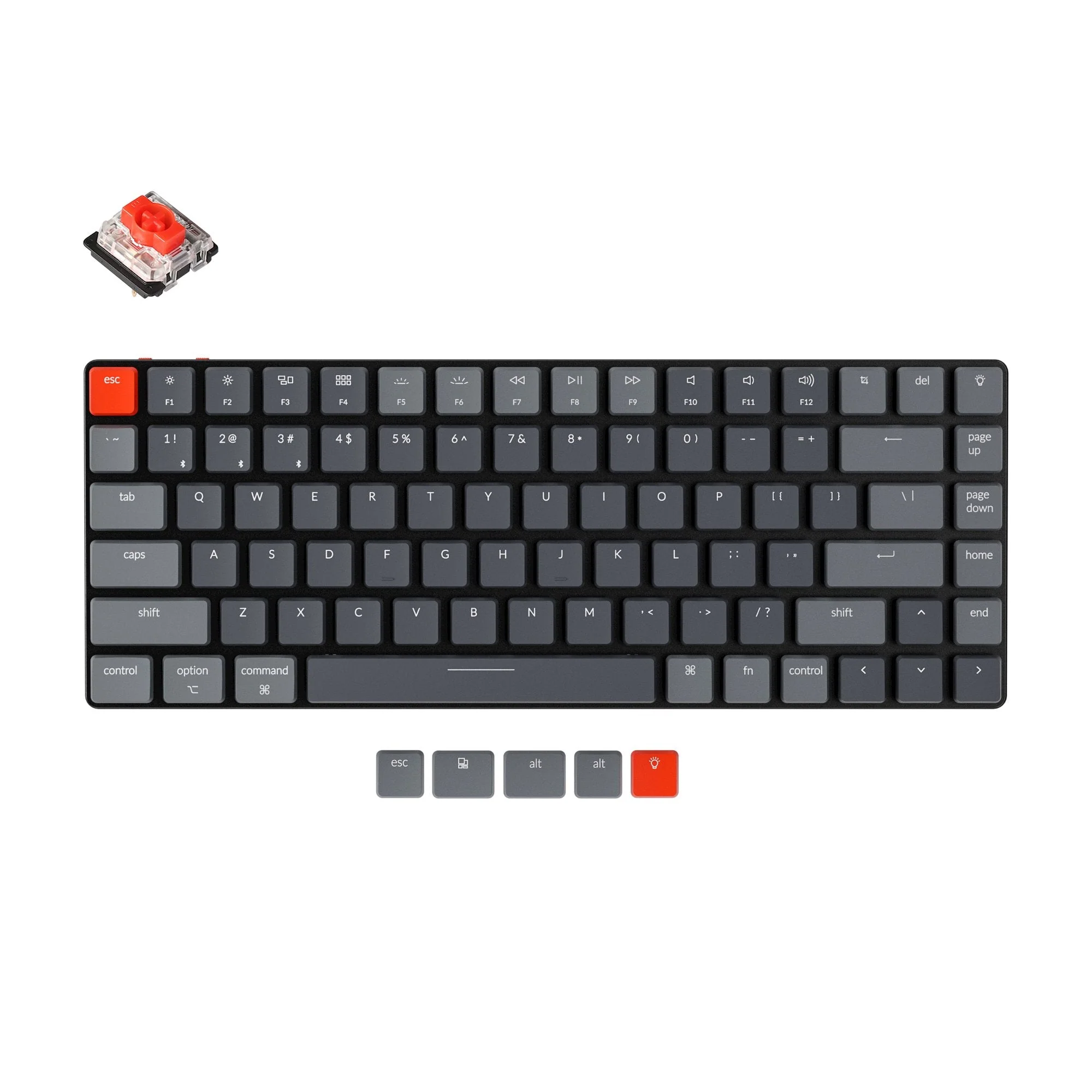 Keychron K3 Ultra-slim Wireless Mechanical Keyboard - Version 2 (US ANSI Layout) - Image 4