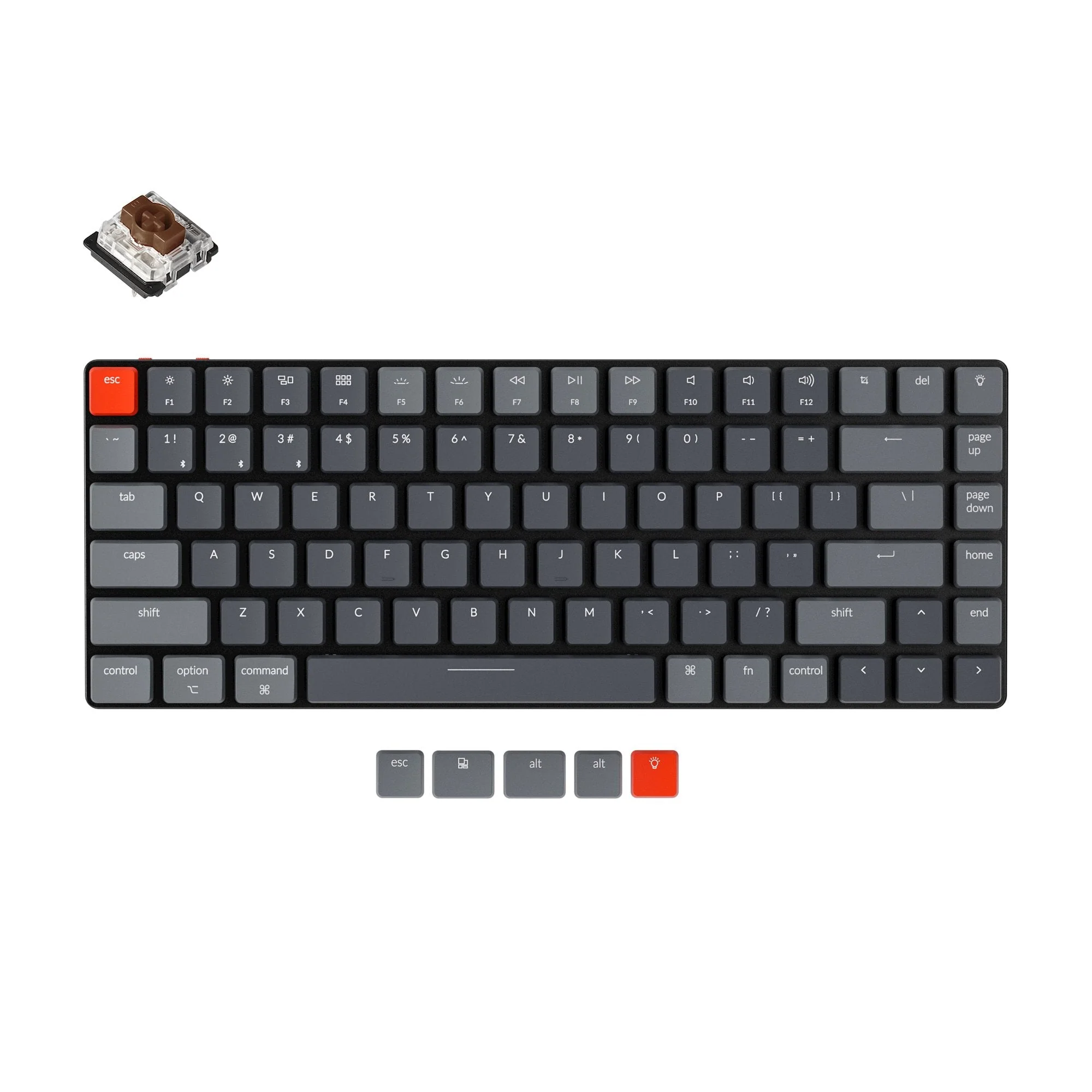 Keychron K3 Ultra-slim Wireless Mechanical Keyboard - Version 2 (US ANSI Layout) - Image 6