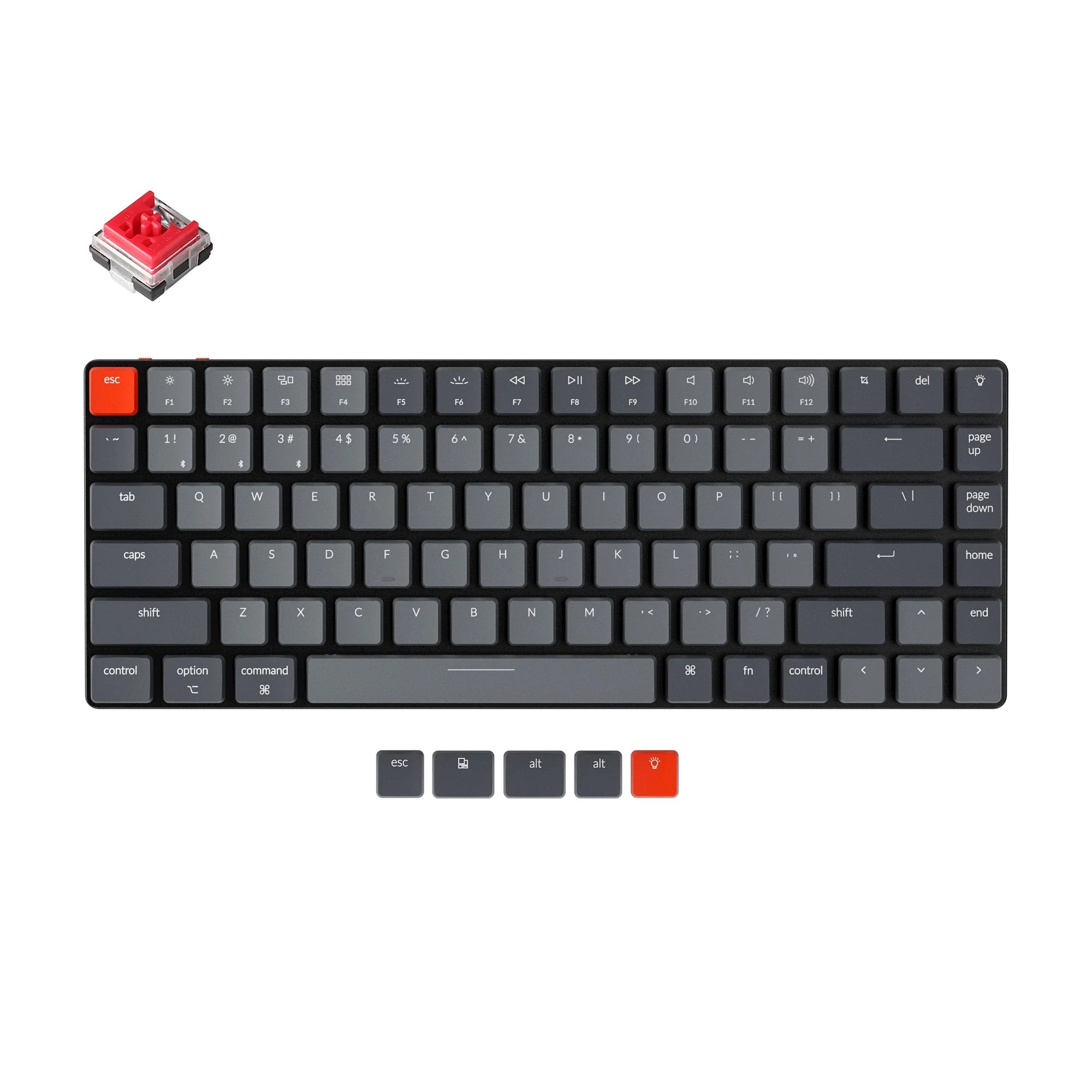 Keychron K3 Ultra-slim Wireless Mechanical Keyboard - Version 2 (US ANSI Layout) - Image 7