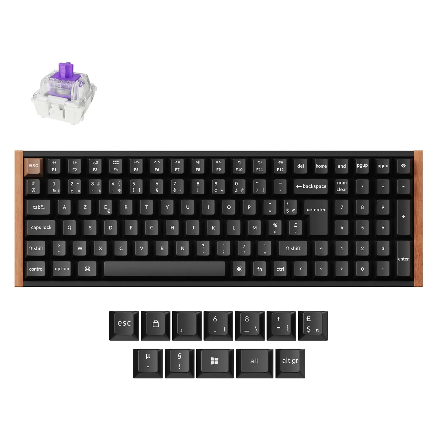 Keychron K4 HE Wireless Magnetic Switch Custom Keyboard (US ANSI Layout) - Image 4