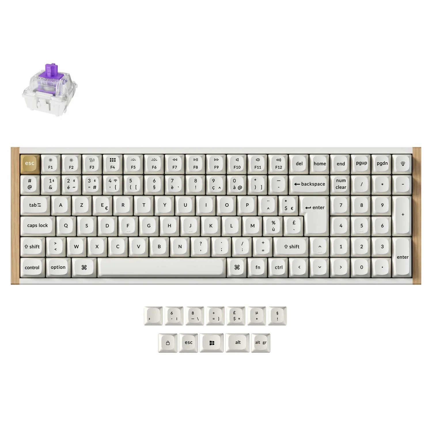 Keychron K4 HE Wireless Magnetic Switch Custom Keyboard ISO Layout Collection - Image 10