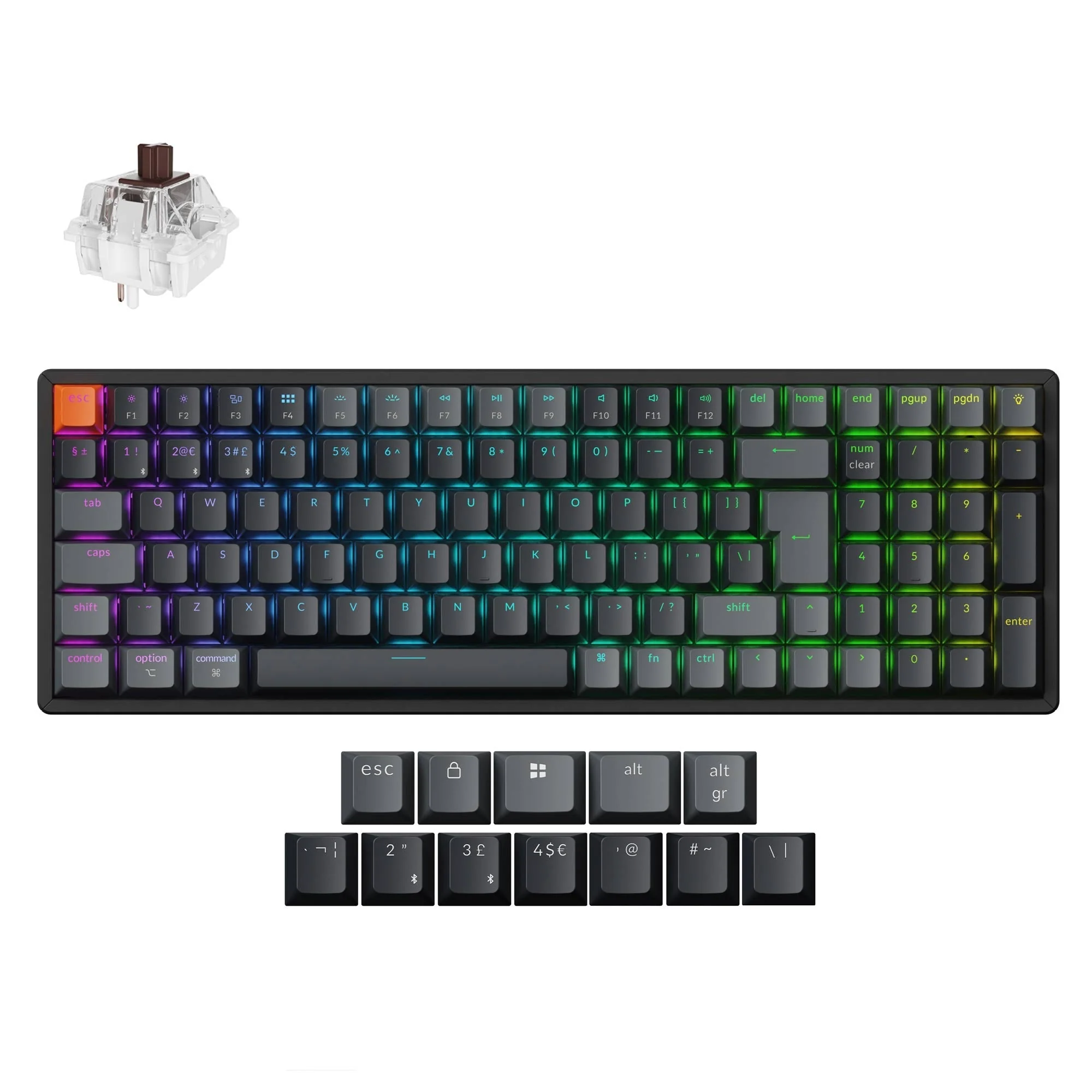 Keychron K4 QMK Wireless Mechanical Keyboard (ISO Layout) - Version 3 - Image 3