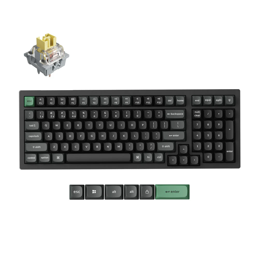 Keychron K4 Ultra 8K Wireless Custom Mechanical Keyboard (US ANSI Layout) - Image 10
