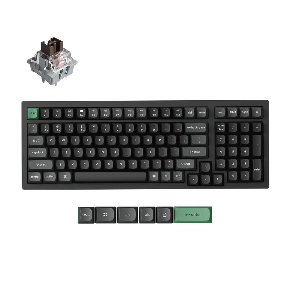Keychron K4 Ultra 8K Wireless Custom Mechanical Keyboard (US ANSI Layout) - Image 9
