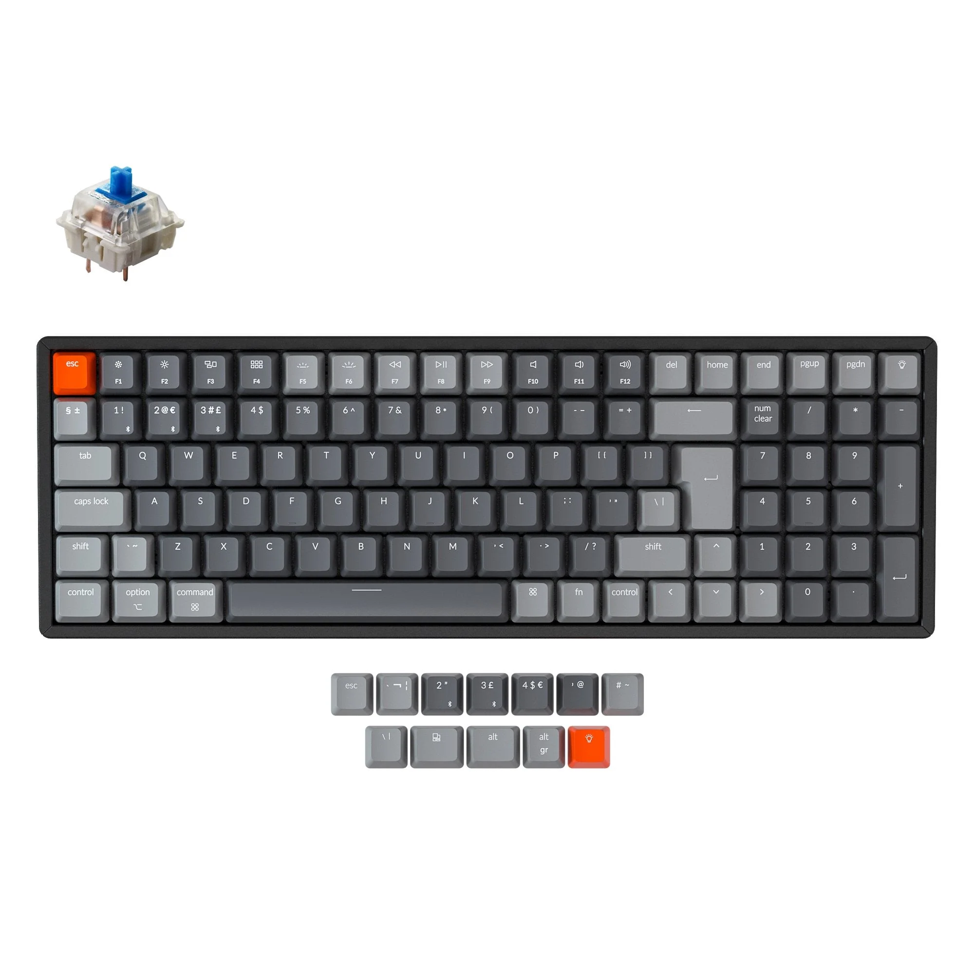 Keychron K4 Wireless Mechanical Keyboard (UK ISO Layout) - Version 2 - Image 2