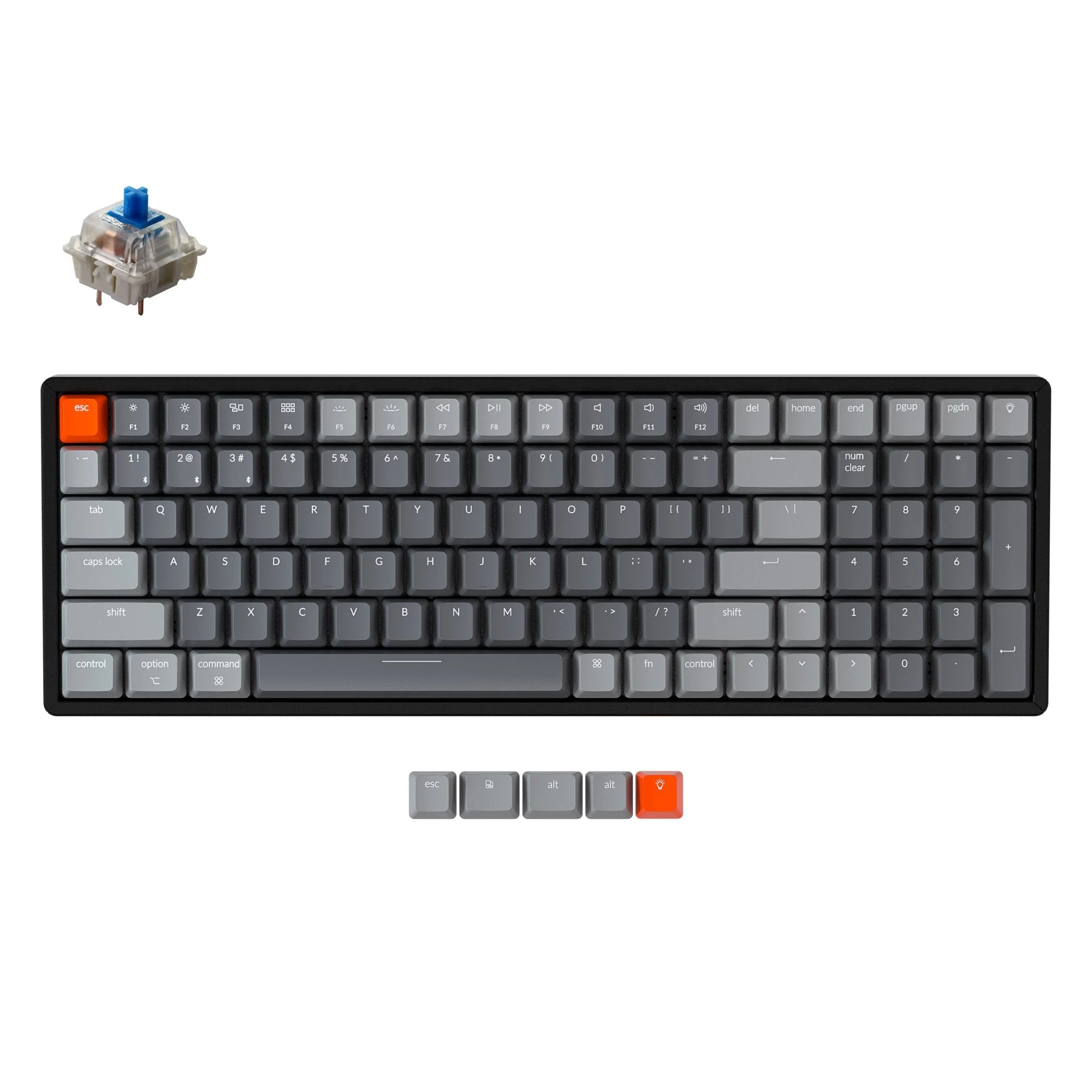 Keychron K4 Wireless Mechanical Keyboard - Version 2 (US ANSI Layout) - Image 6